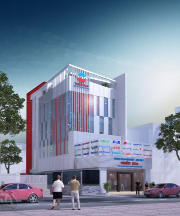 VĂN PHÒNG LÀM VIỆC TRUNG TÂM ĐIỆN MÁY THIÊN HÒA CMT8